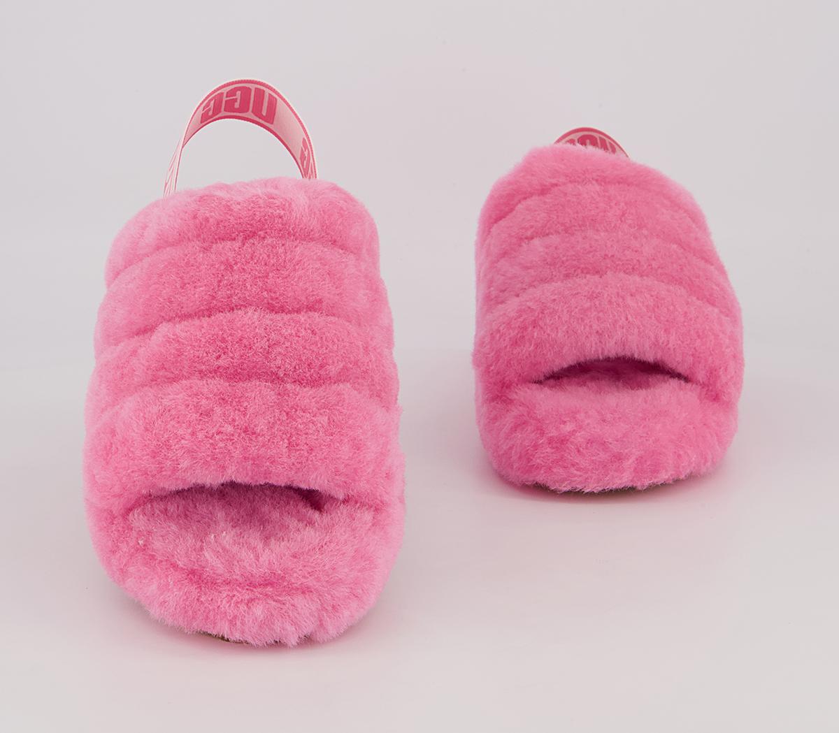 UGG Fluff Yeah Slides Pink Rose - Women’s Sandals