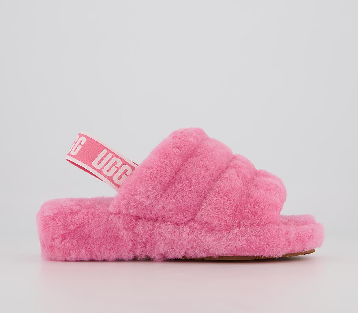 UGG Fluff Yeah Slides Pink Rose - Women’s Sandals