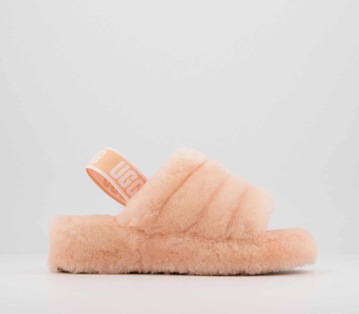 Ugg fluff yeah hot sale genuine shearling slide slipper