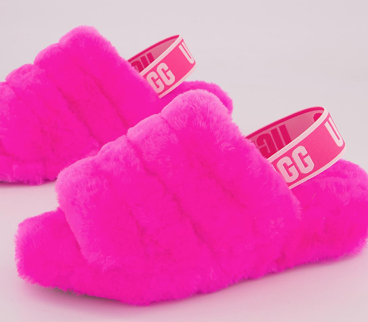 UGG Fluff Yeah Slides UGG Fluff Yeah Slides Taffy Pink