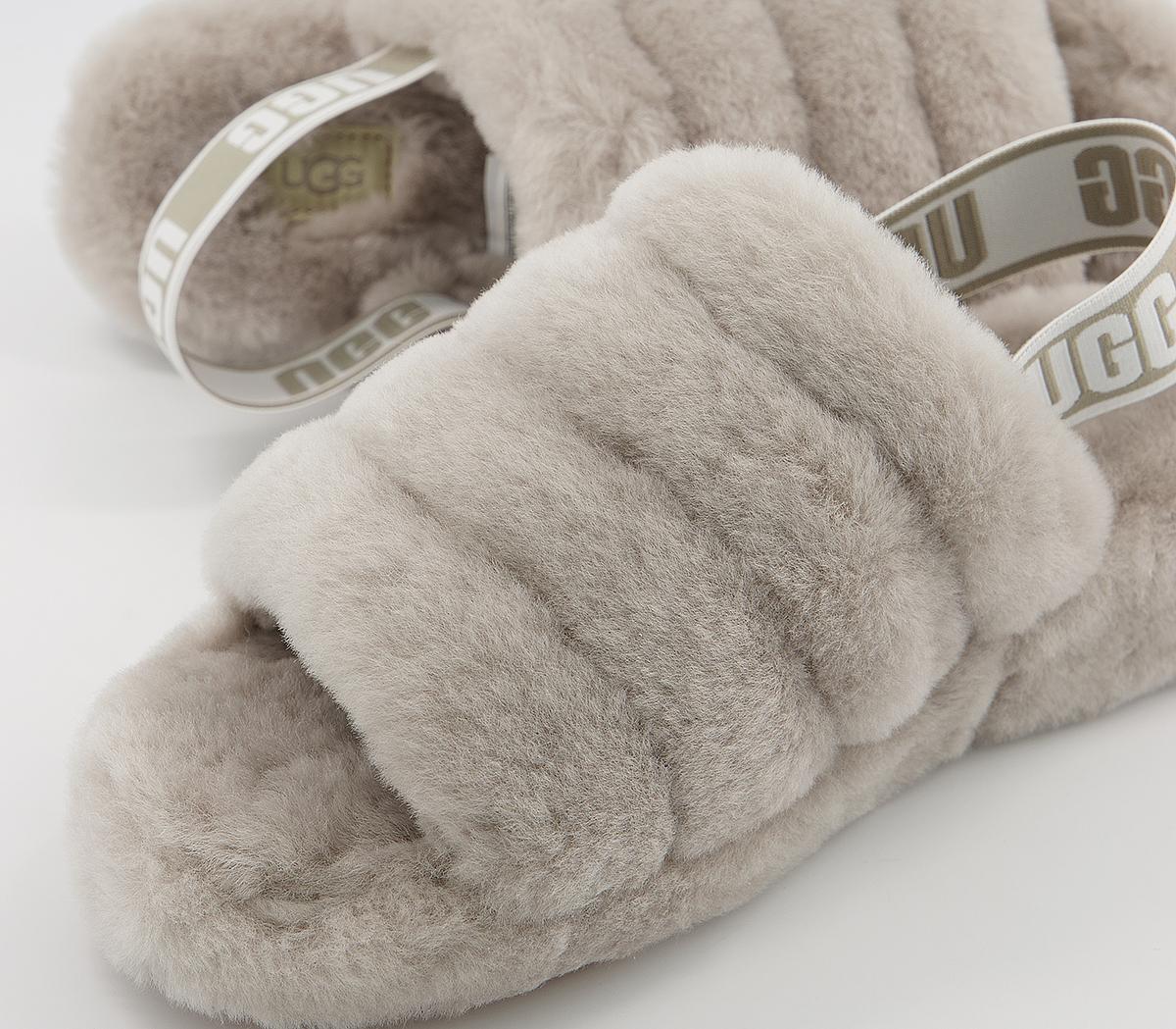 UGG Fluff Yeah Slides Goat Women's Sandals