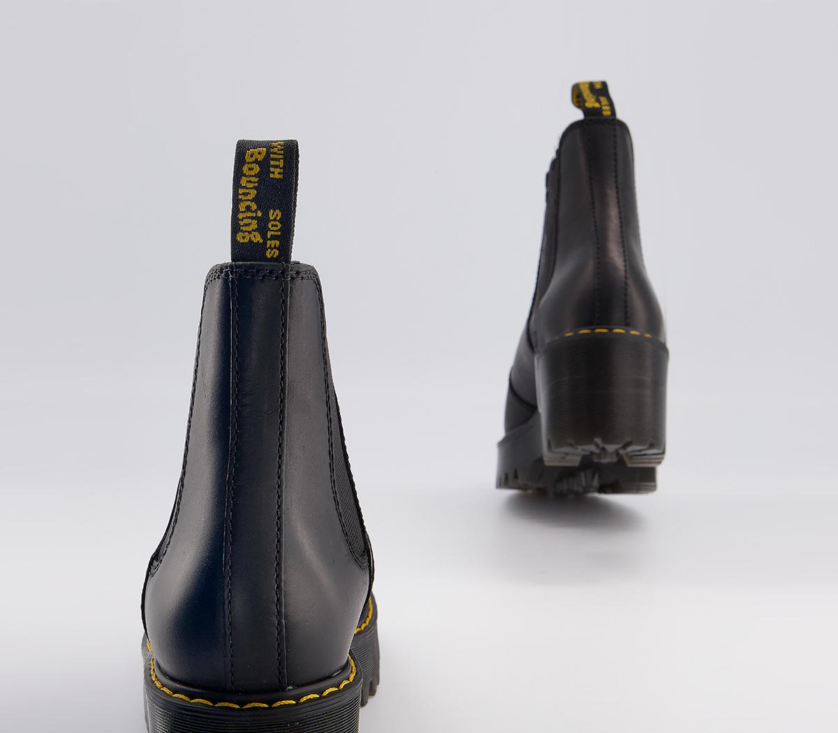 Dr. Martens Rometty Chelsea Boot Black - Women's Ankle Boots
