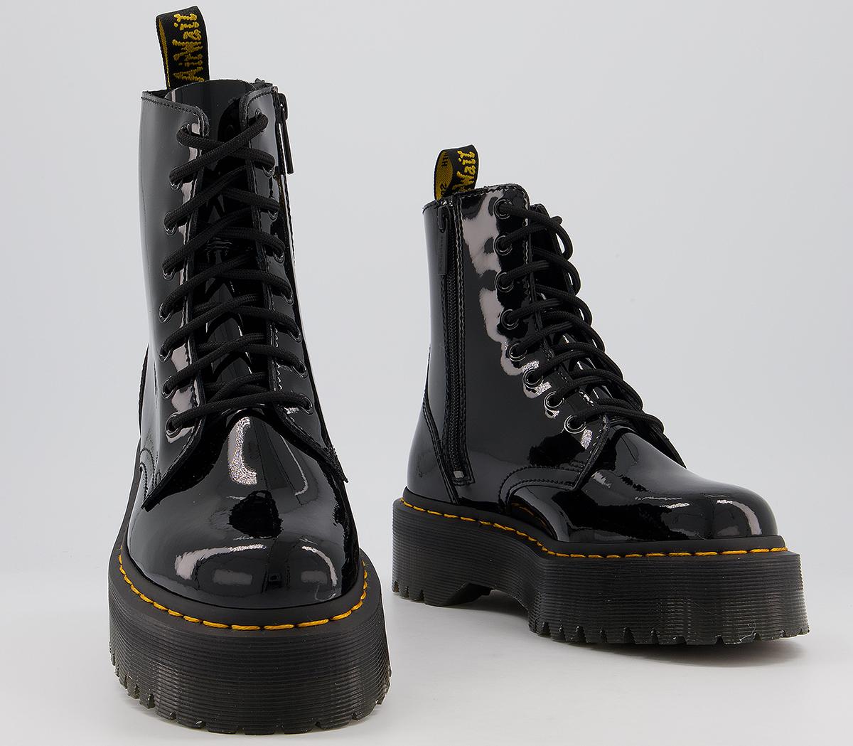 Dr. Martens Jadon 8 Eye Boots Dr. Martens Jadon 8 Eye Boots Patent Black