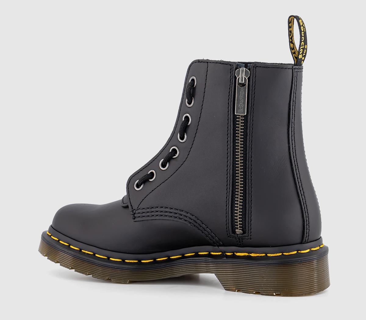 dr martens front zip