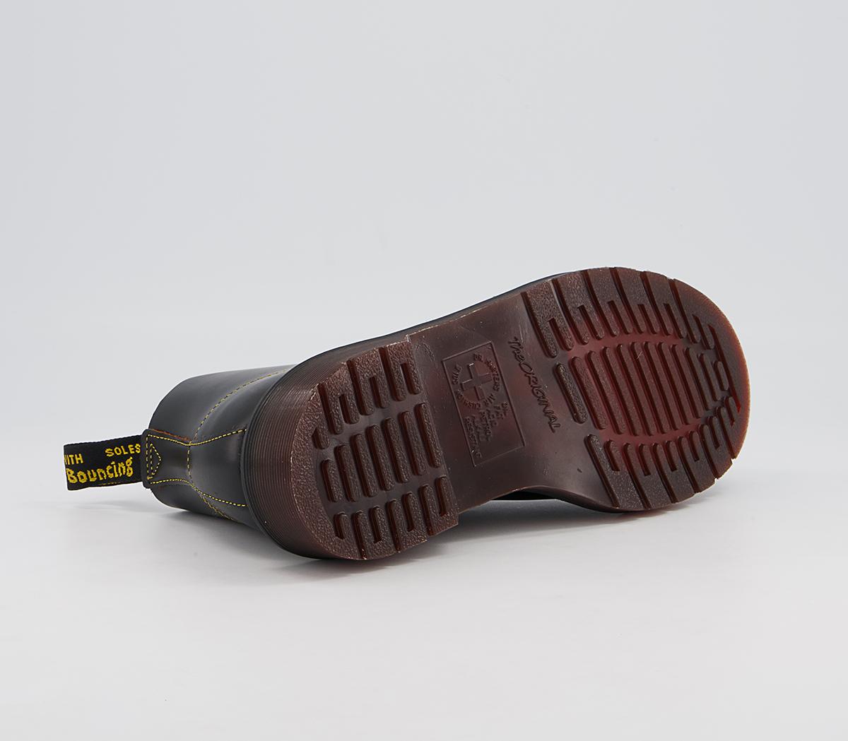 Dr. MartensChurch 5 Eye Monkey BootsBlack Vintage Smooth