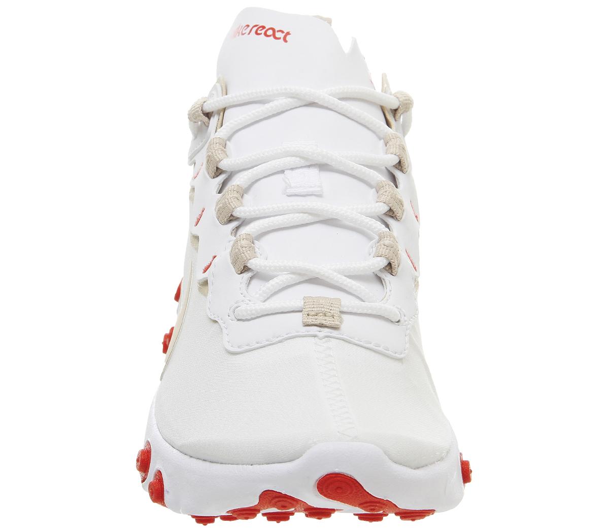 NikeReact Element 55 TrainersWhite Desert Ore White Ember Glow