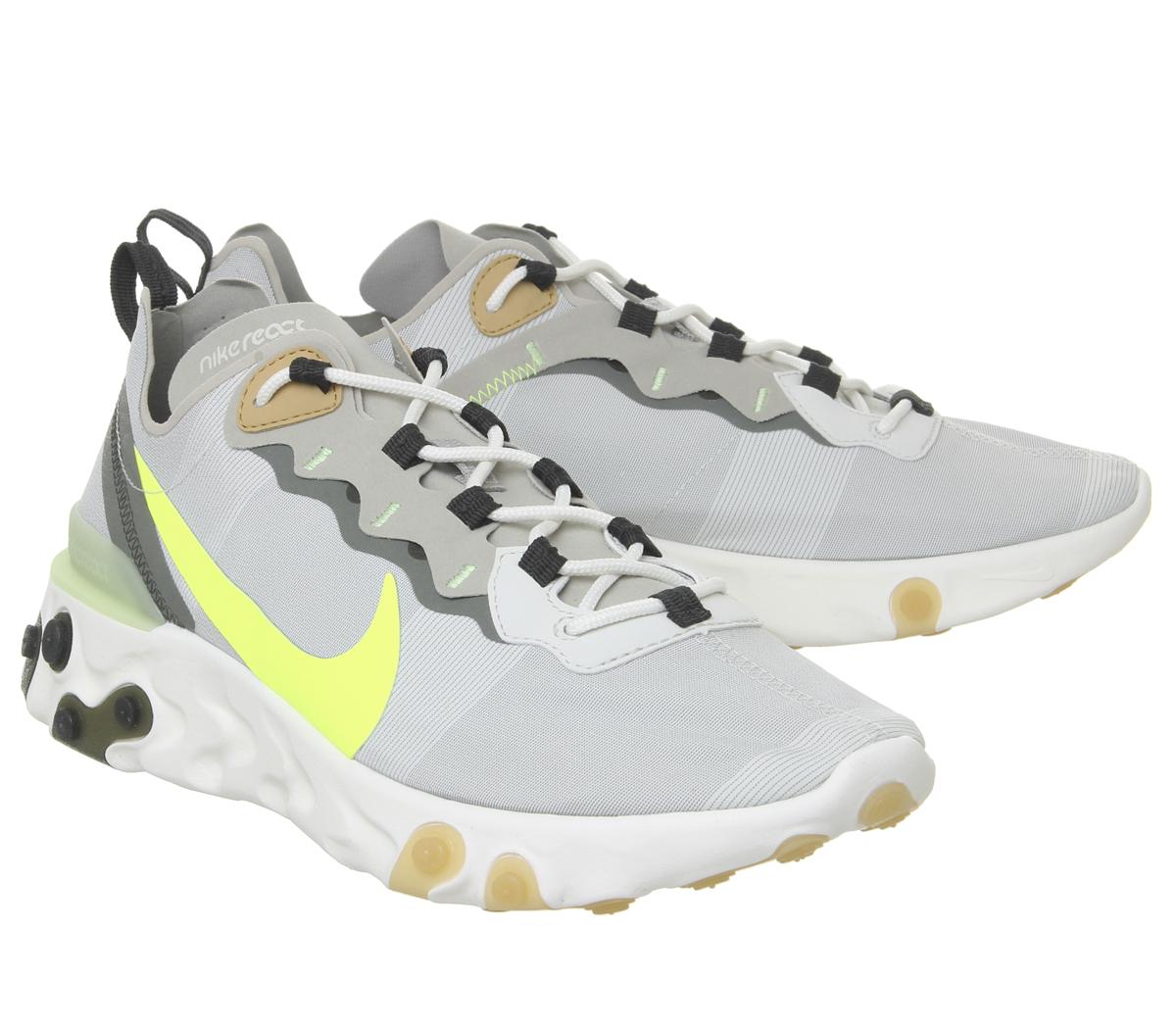 NikeElement React 55Spruce Aura Volt Spruce Fog Barely Volt Club