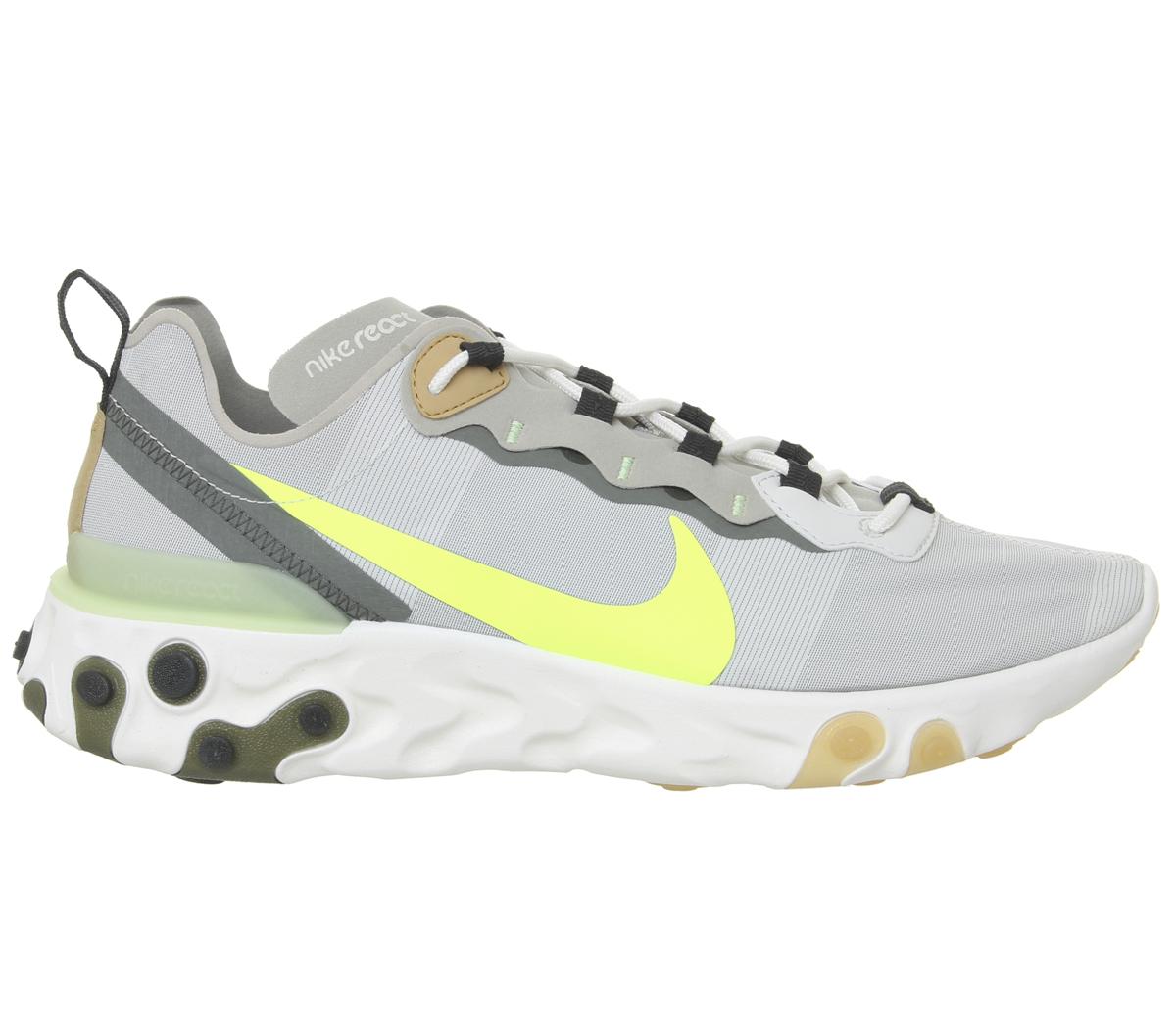 NikeElement React 55Spruce Aura Volt Spruce Fog Barely Volt Club