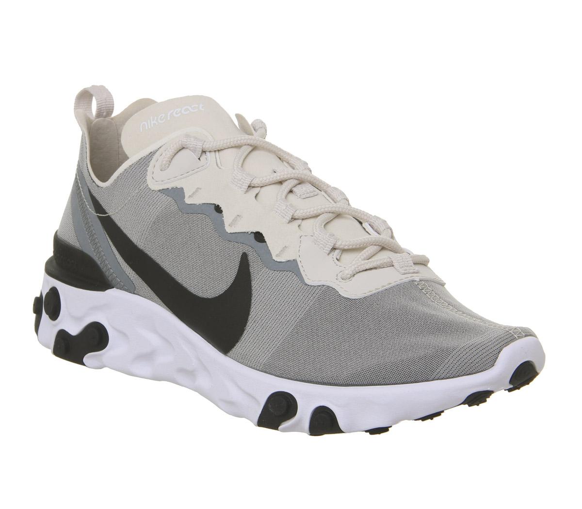 Nike React Element 55 Trainers Light Orewood Brown - Men's Trainers