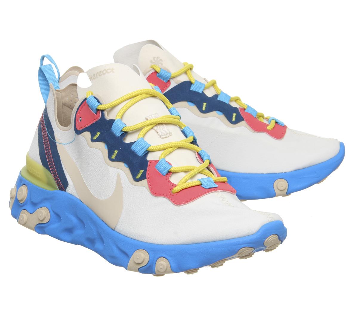 NikeElement React 55Light Cream Desert Ore Light Blue