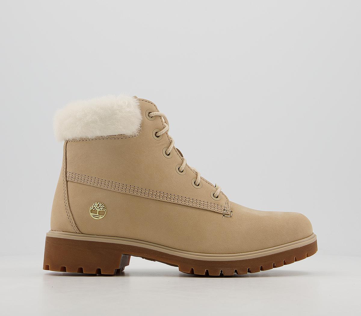 TimberlandSlim Premium 6 Inch Fur Cuff BootsStone Exclusive