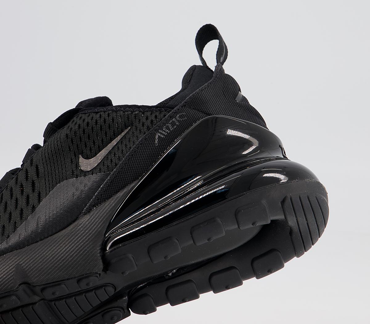 Nike Air Max 270 Gs Trainers Nike Air Max 270 Gs Trainers Black