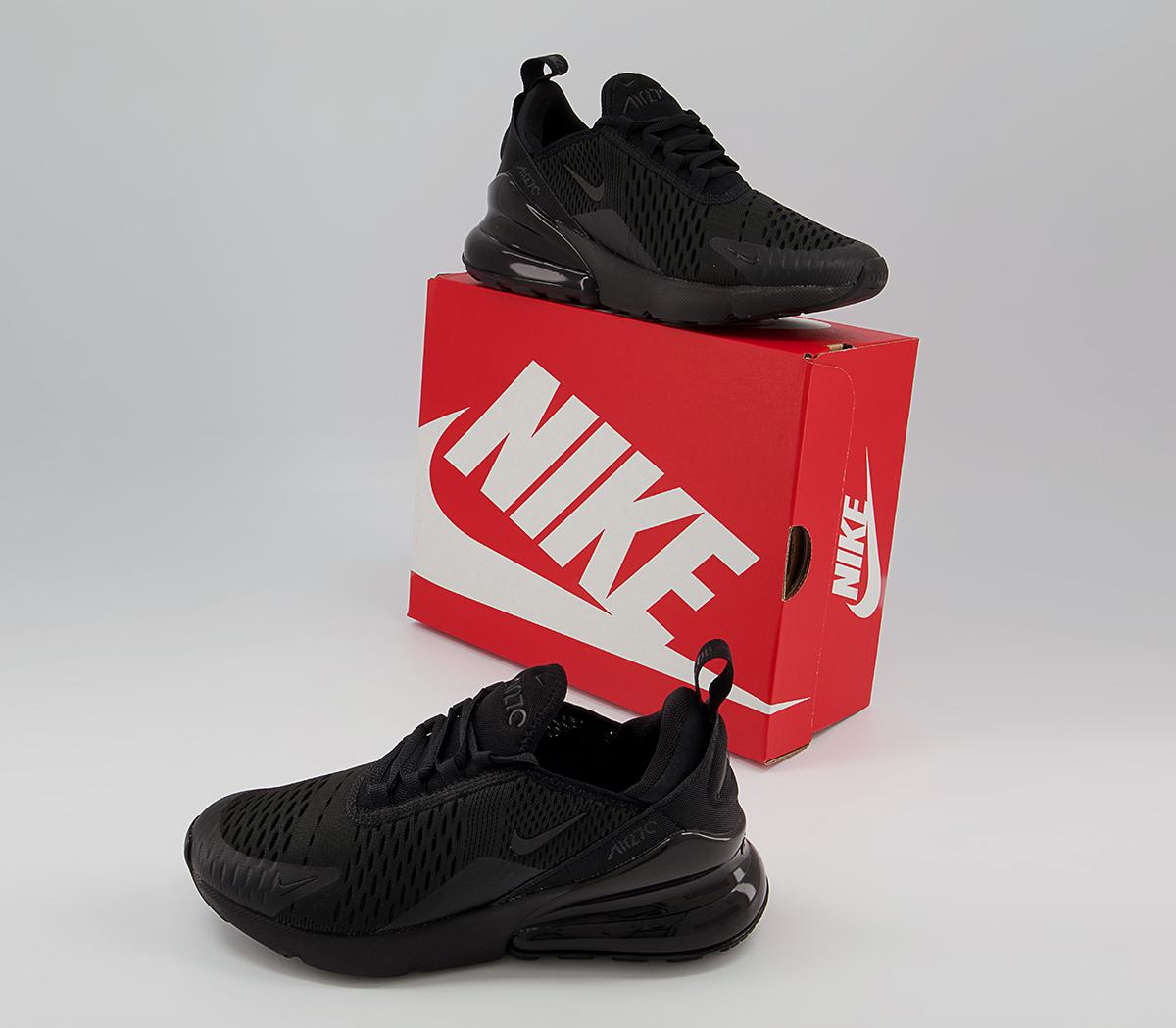Nike Air Max 270 Gs Trainers Nike Air Max 270 Gs Trainers Black