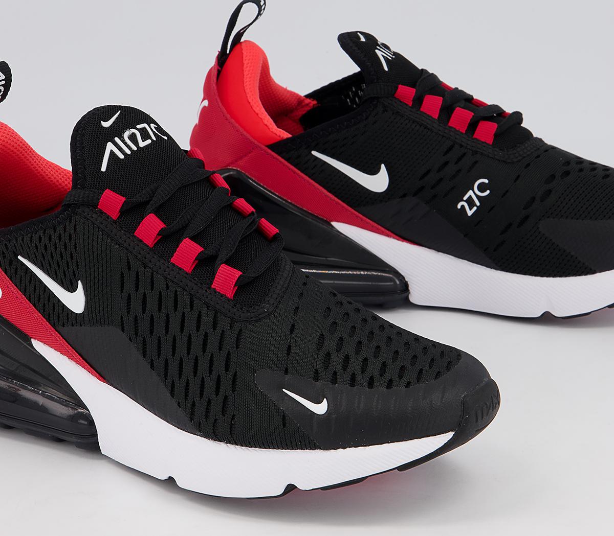 nike air max 270 junior red and black