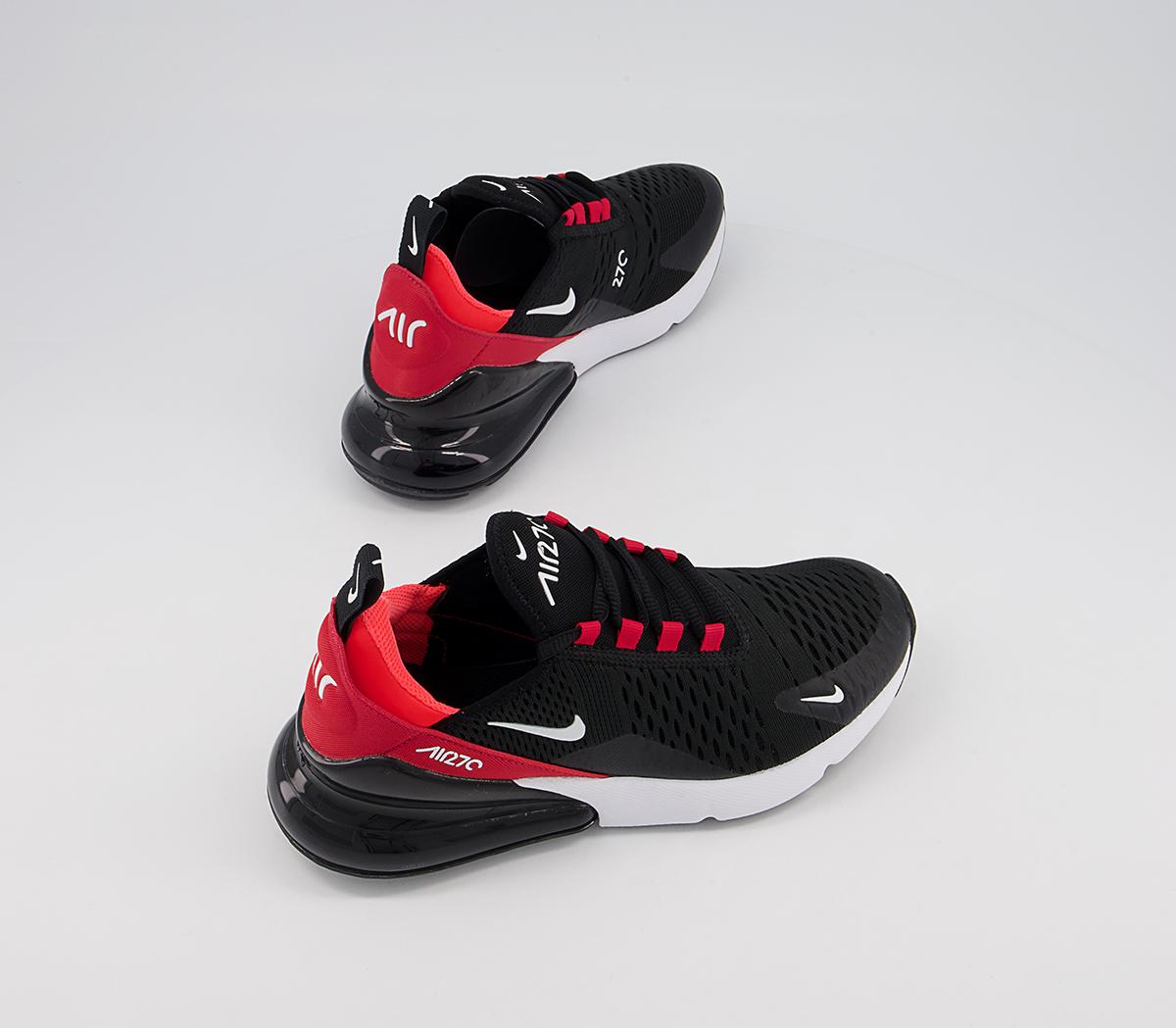 nike air max 270 junior red and black
