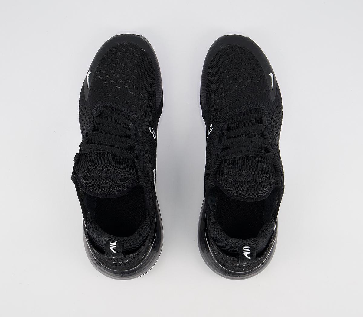 Nike Air Max 270 Gs Trainers Nike Air Max 270 Gs Trainers Black White Anthracite