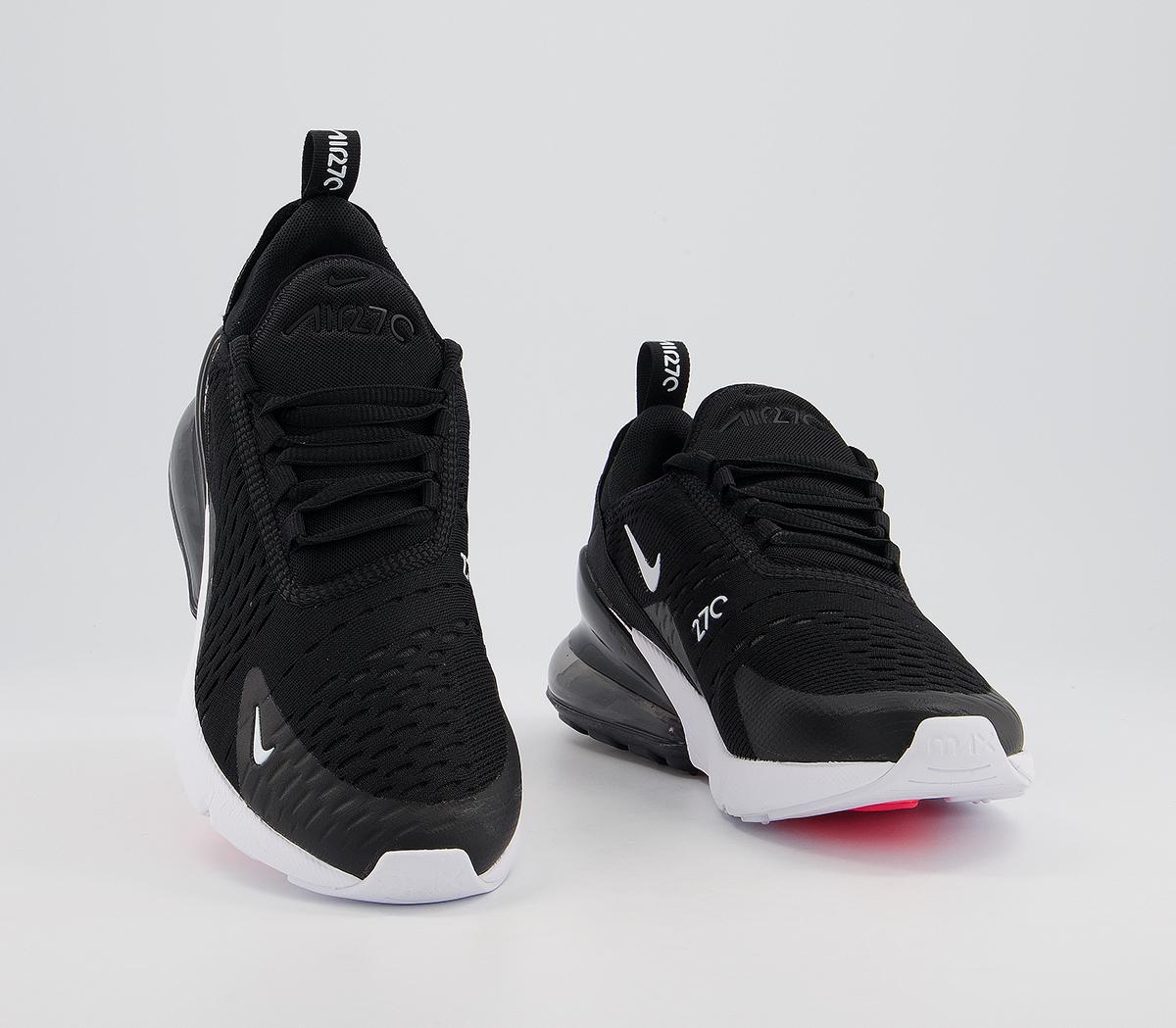 Nike Air Max 270 Gs Trainers Nike Air Max 270 Gs Trainers Black White Anthracite