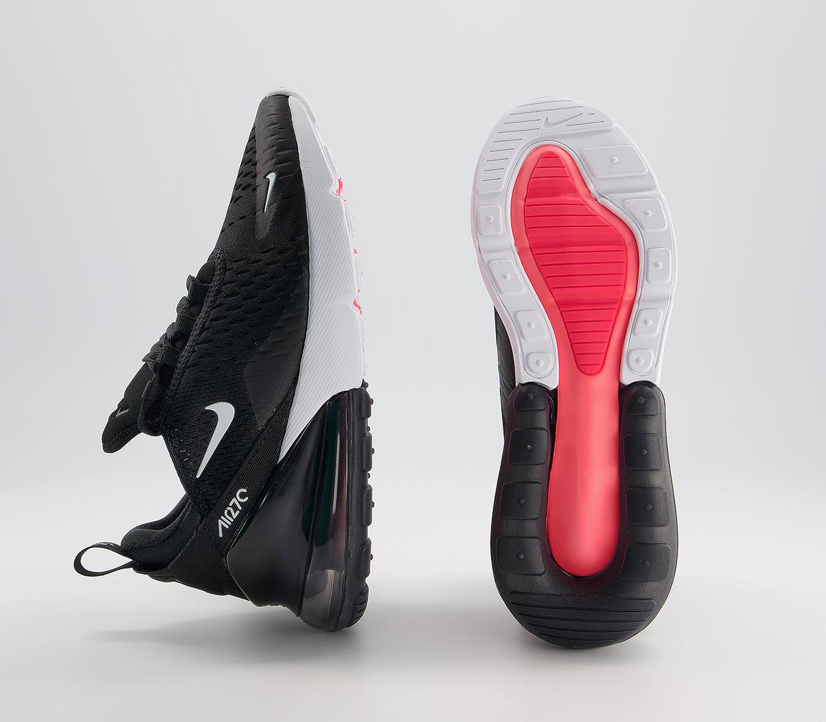 Nike Air Max 270 Gs Trainers Nike Air Max 270 Gs Trainers Black White Anthracite