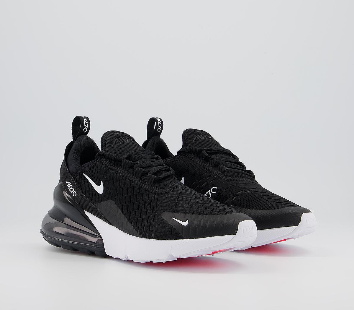 Nike Air Max 270 Gs Trainers Nike Air Max 270 Gs Trainers Black White Anthracite