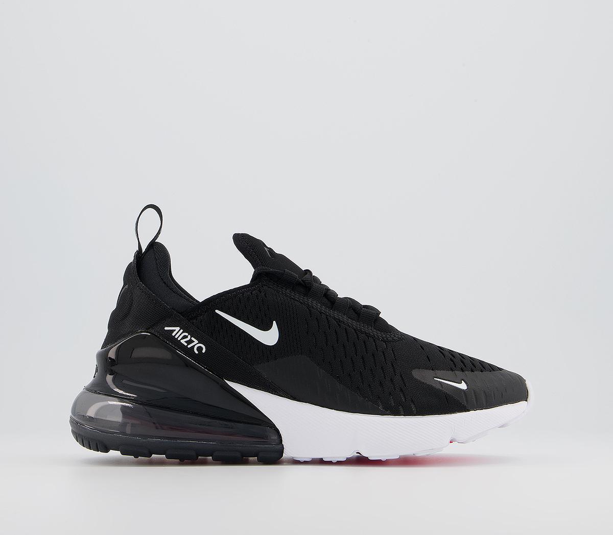 Nike Air Max 270 Gs Trainers Black White Anthracite Unisex