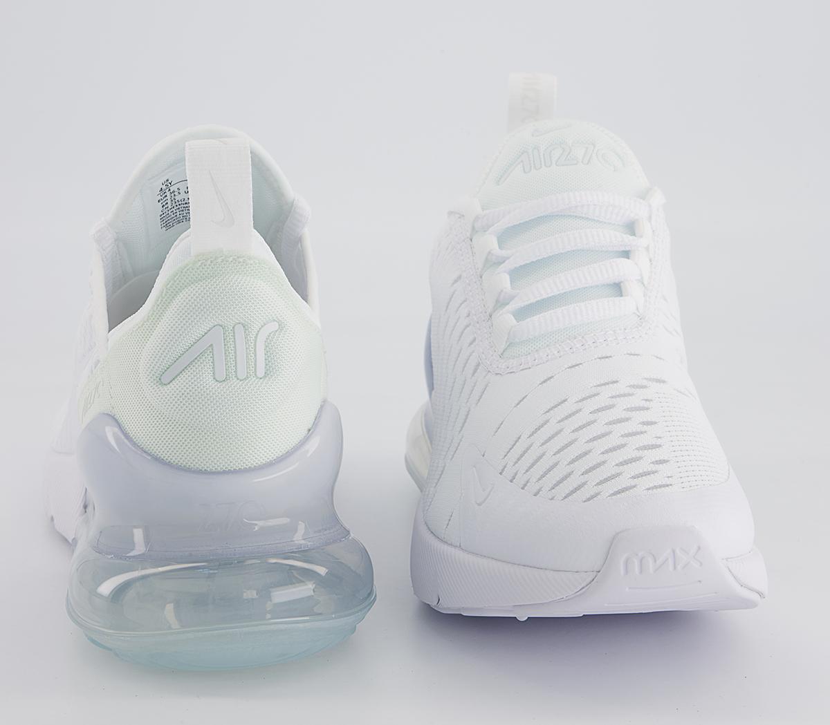 Nike Air Max 270 Gs Nike Air Max 270 Gs White White Metallic Silver