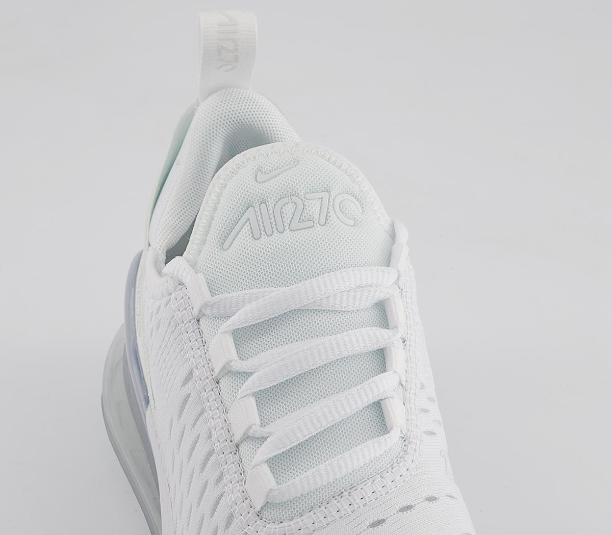 Nike Air Max 270 Gs Nike Air Max 270 Gs White White Metallic Silver