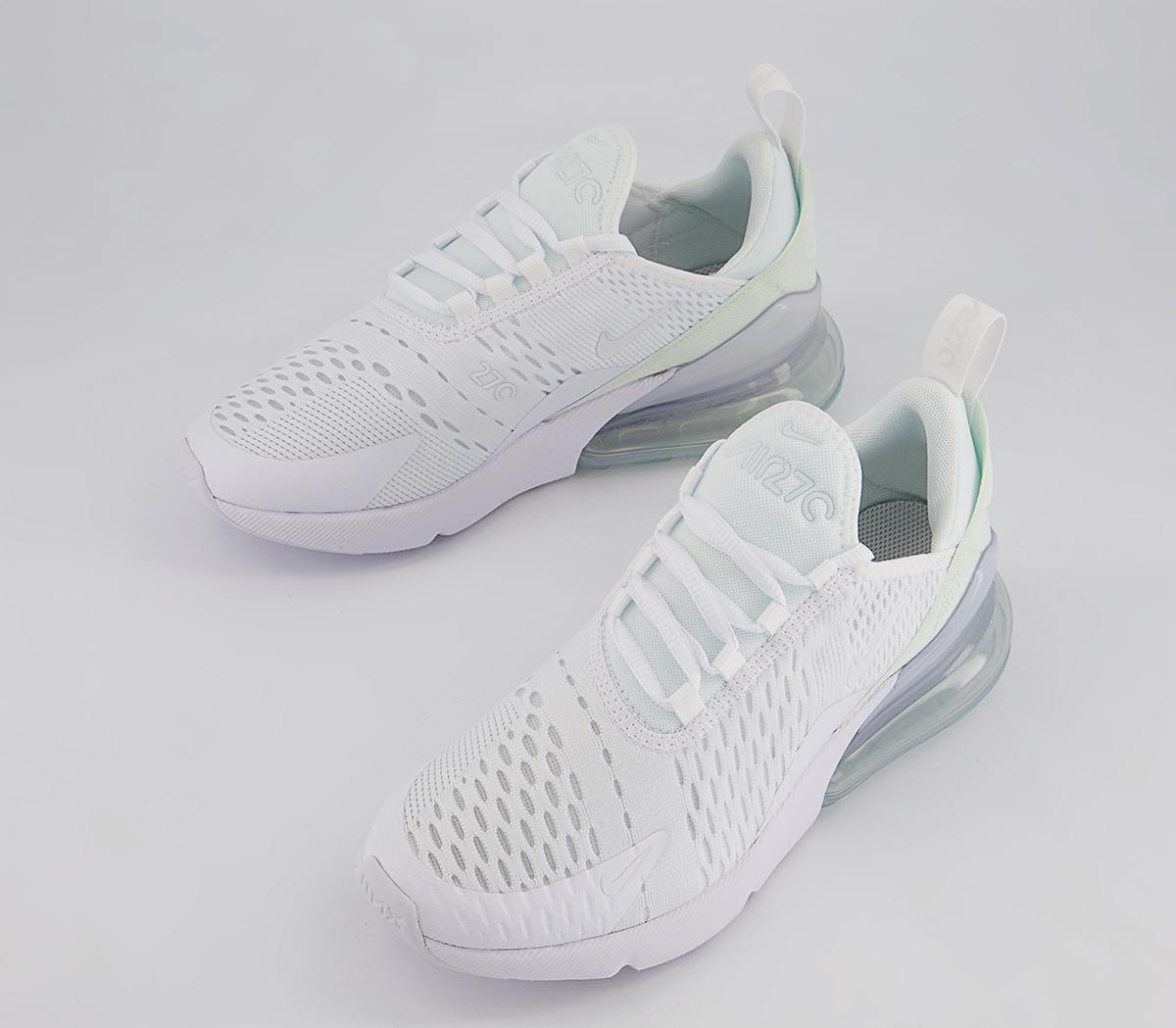 Nike Air Max 270 Gs Nike Air Max 270 Gs White White Metallic Silver