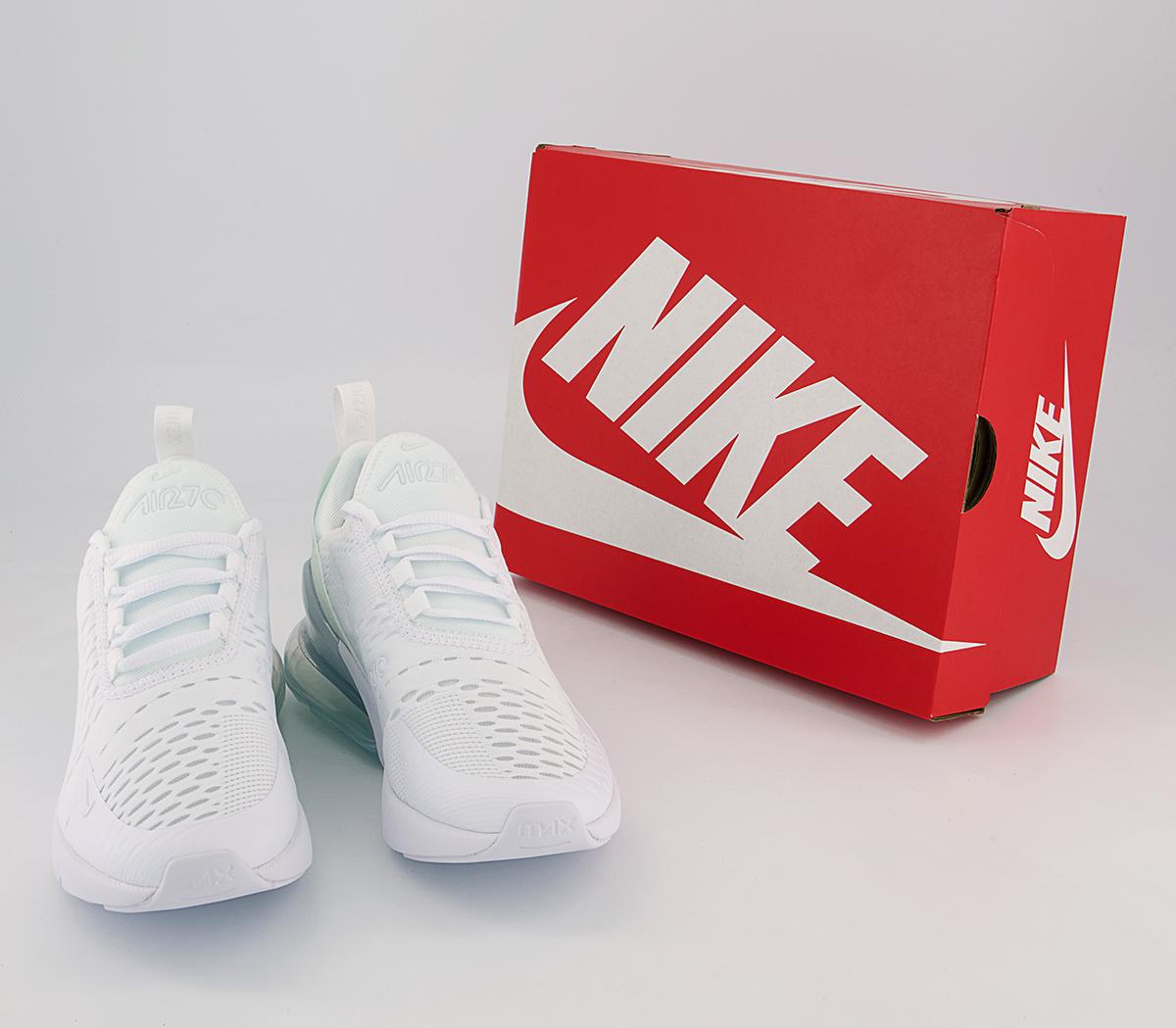 Nike Air Max 270 Gs Nike Air Max 270 Gs White White Metallic Silver