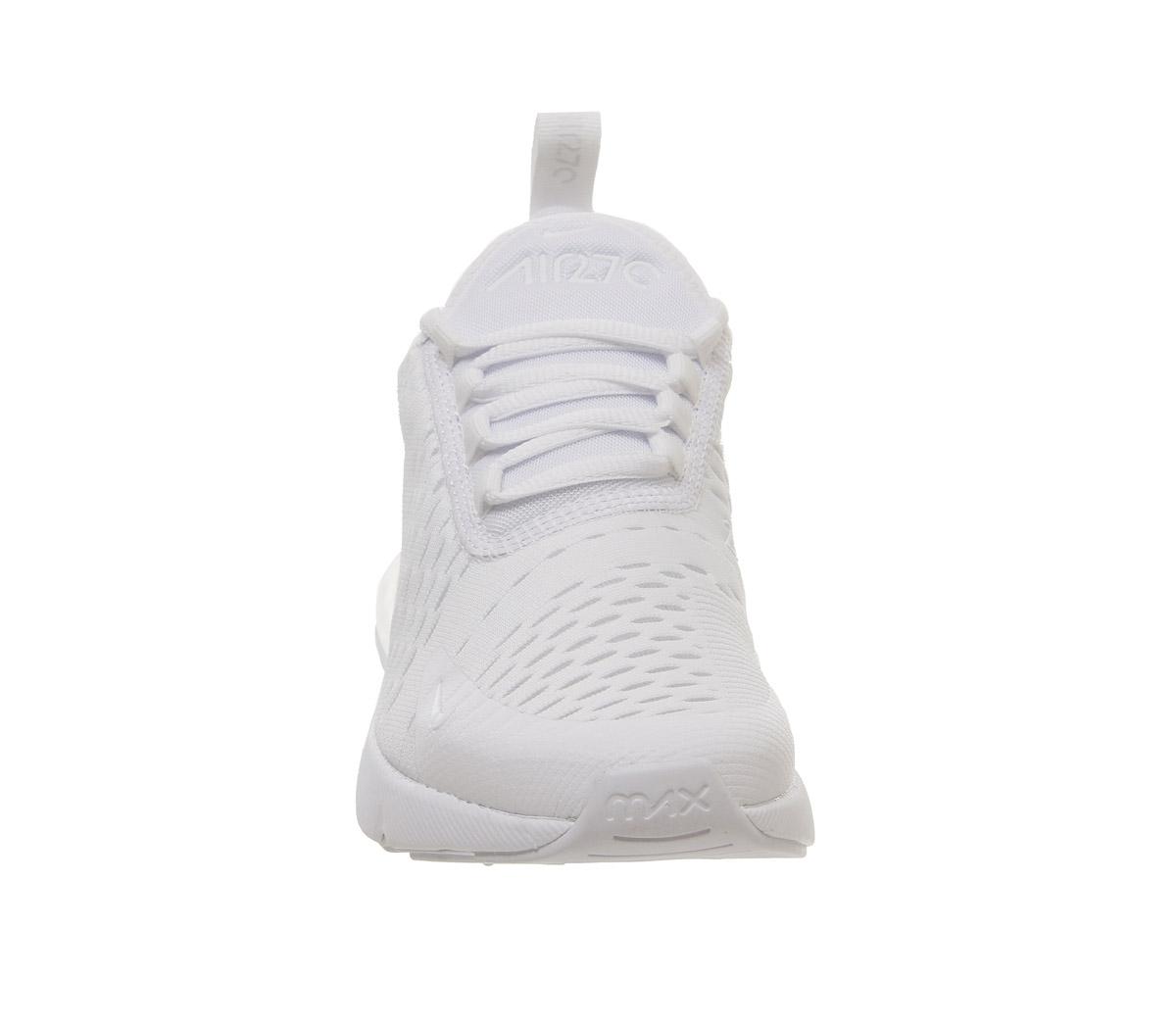 Nike Air Max 270 Gs Nike Air Max 270 Gs White White Metallic Silver