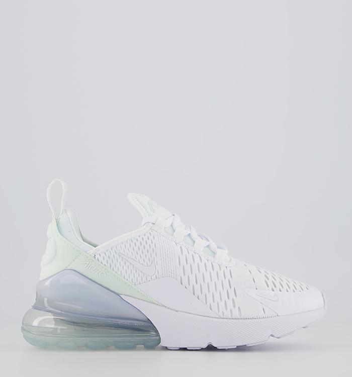 white nike 270s womens