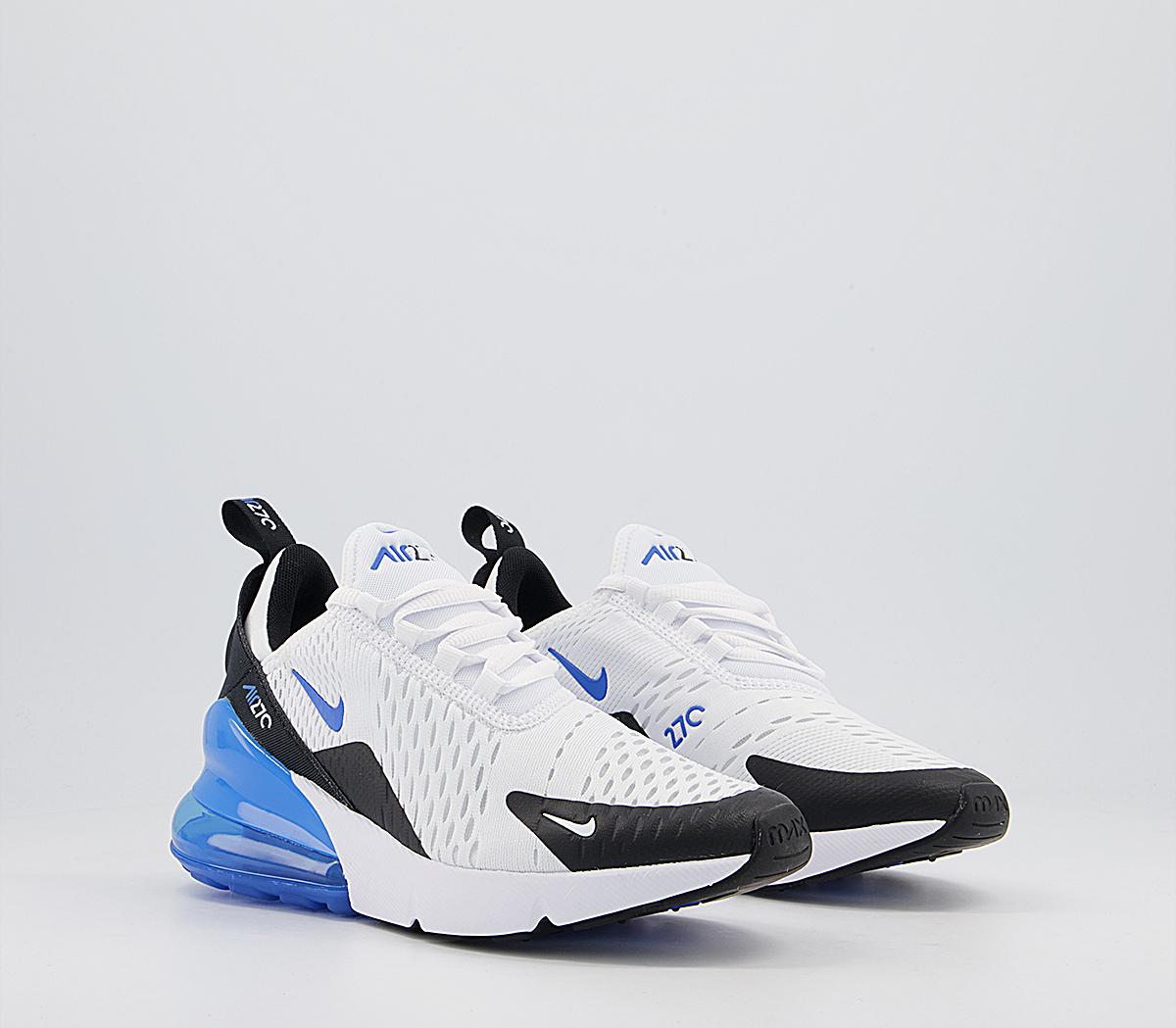 Nike Air Max 270 Gs Trainers Nike Air Max 270 Gs Trainers White Blue Black