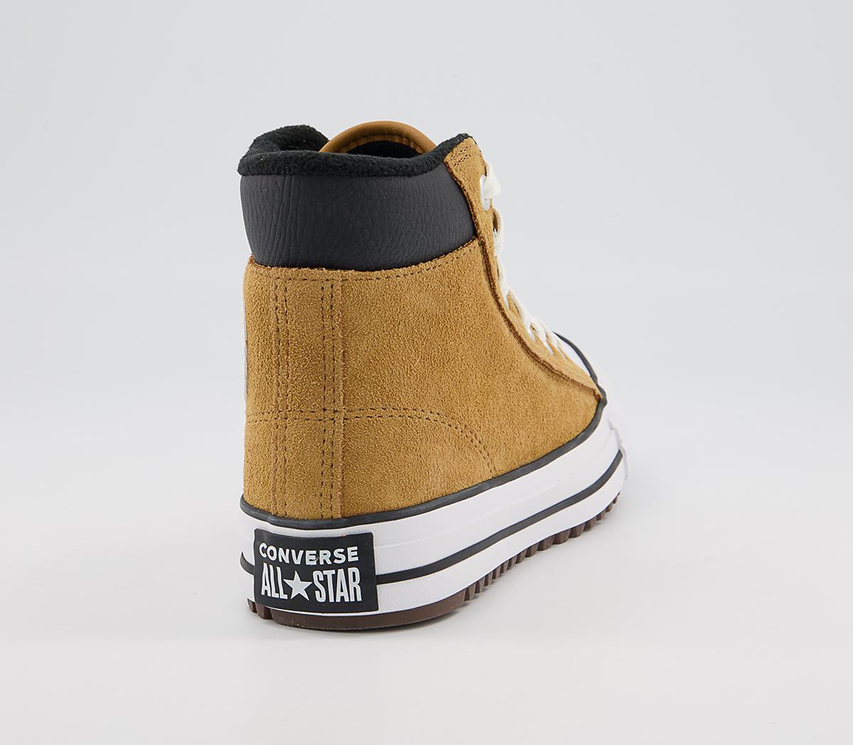 Converse All Star Pc Boot Hi Trainers Converse All Star Pc Boot Hi Trainers Wheat White Black