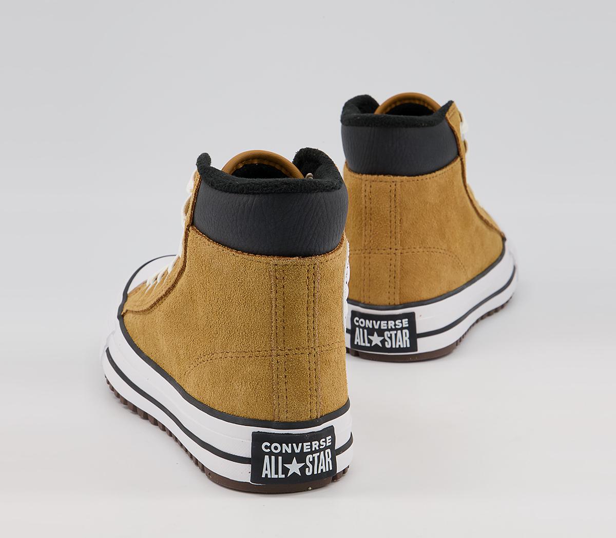Converse All Star Pc Boot Hi Trainers Converse All Star Pc Boot Hi Trainers Wheat White Black