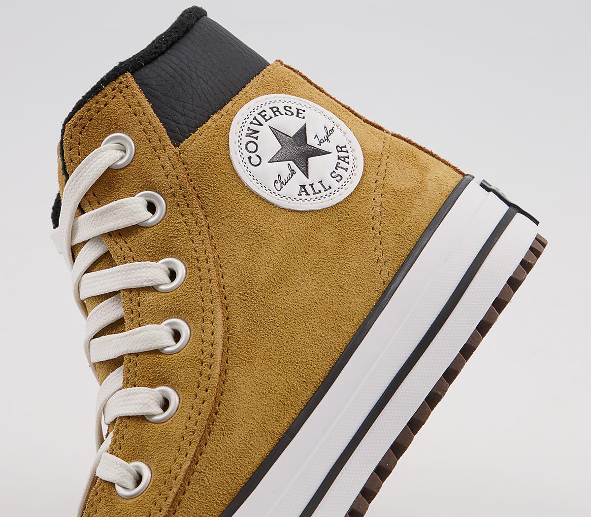 Converse All Star Pc Boot Hi Trainers Converse All Star Pc Boot Hi Trainers Wheat White Black
