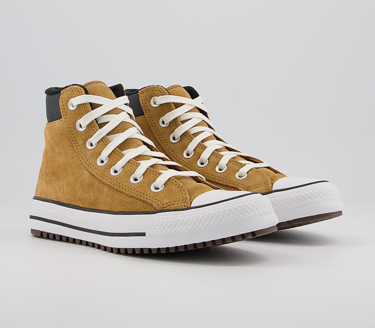 Converse All Star Pc Boot Hi Trainers Converse All Star Pc Boot Hi Trainers Wheat White Black