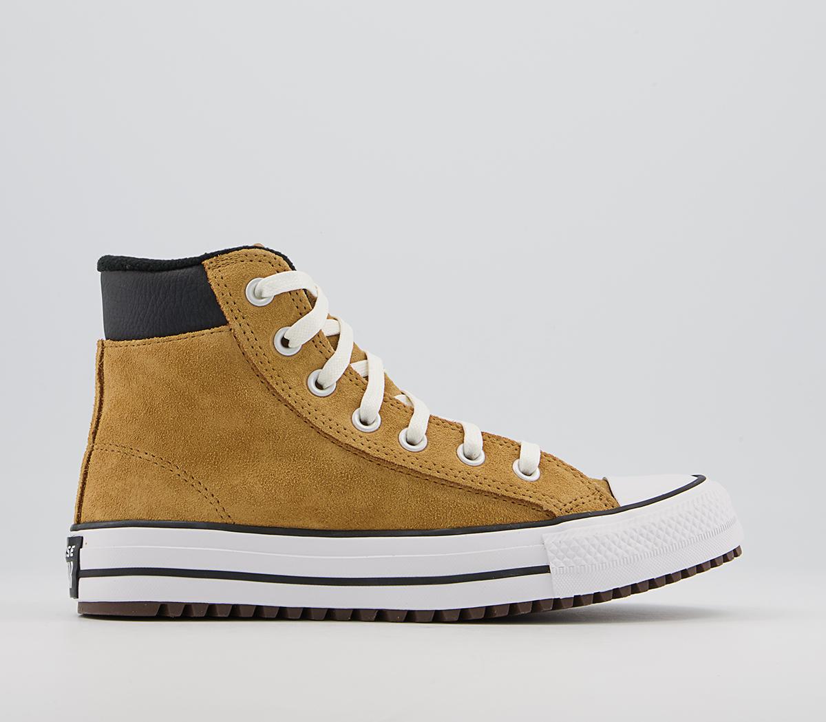 ConverseAll Star Pc Boot Hi TrainersWheat White Black