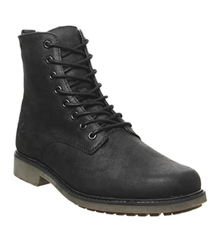 Timberland Lux Lace Up Boots New Black