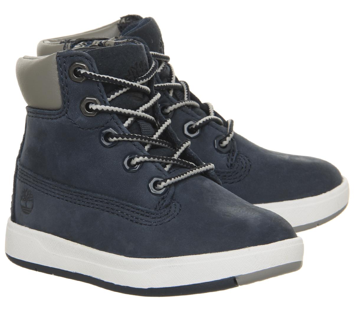 TimberlandDavis Sqaure 6 Inch Boot InfantNavy Naturebuck