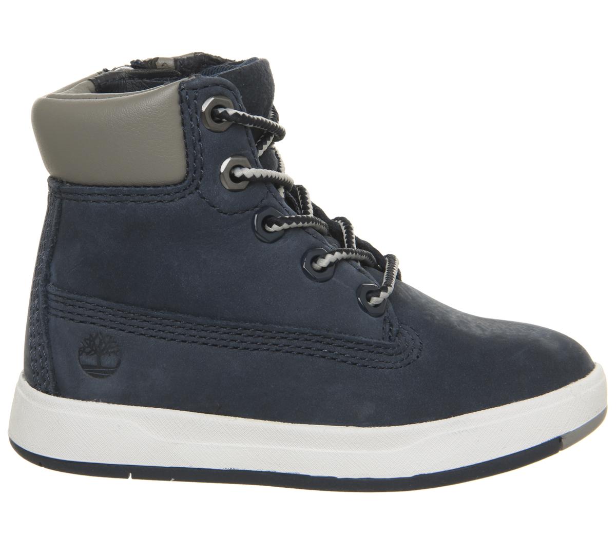 TimberlandDavis Sqaure 6 Inch Boot InfantNavy Naturebuck