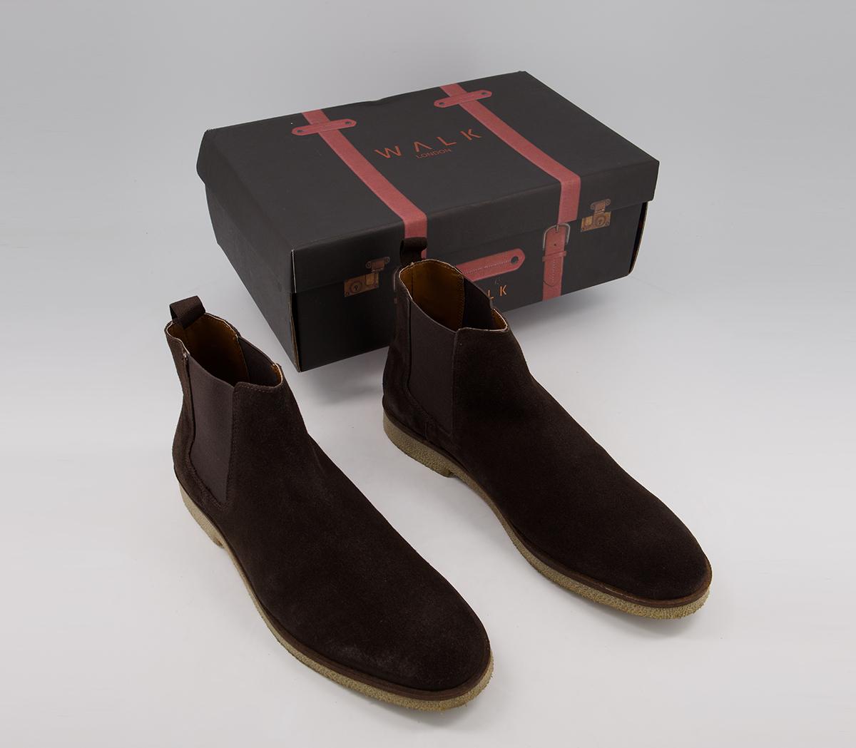Walk London Hornchurch Chelsea Boots Walk London Sean Chelsea Boot | Brown Leather | Official Site main image 3