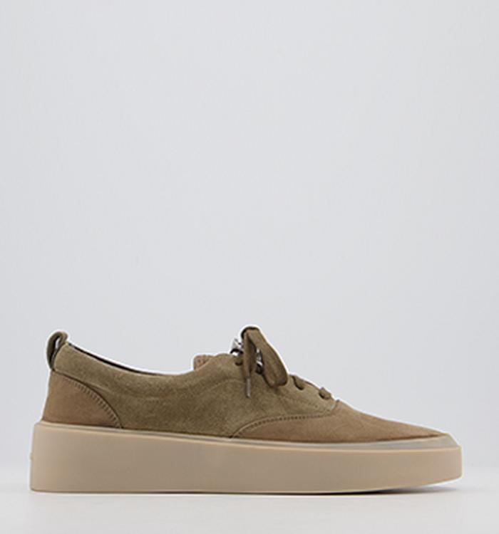 Fear of God 101 Lace Up Trainers Taupe