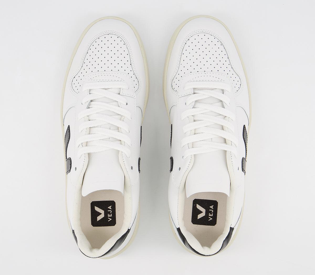 VEJA V-10 Trainers White Black F - Women's Trainers