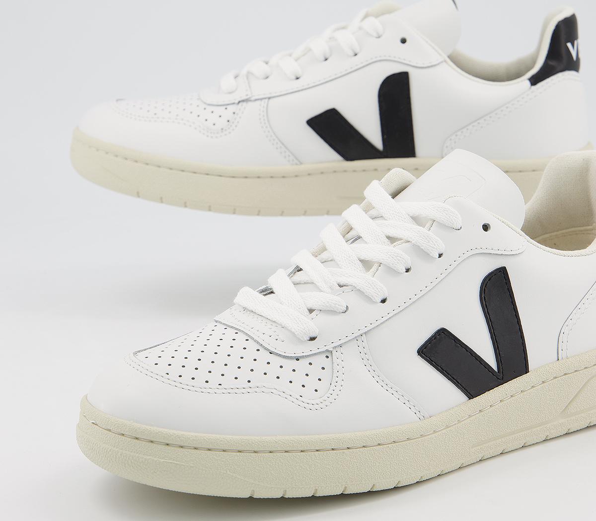 VEJA V-10 Trainers VEJA V-10 Trainers White Black F