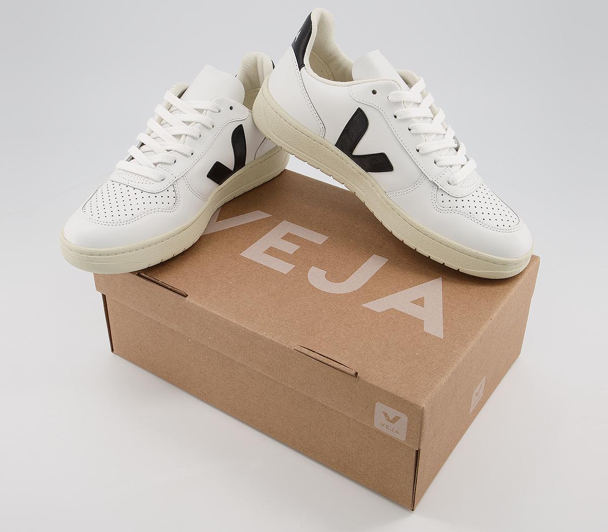 VEJA V-10 Trainers VEJA V-10 Trainers White Black F