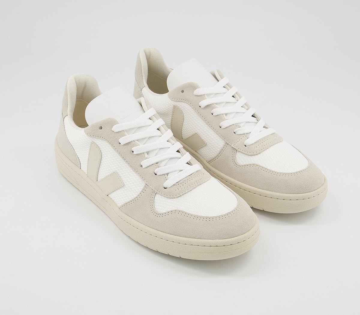 VEJA V-10 Trainers White Natural Pierre - Junior