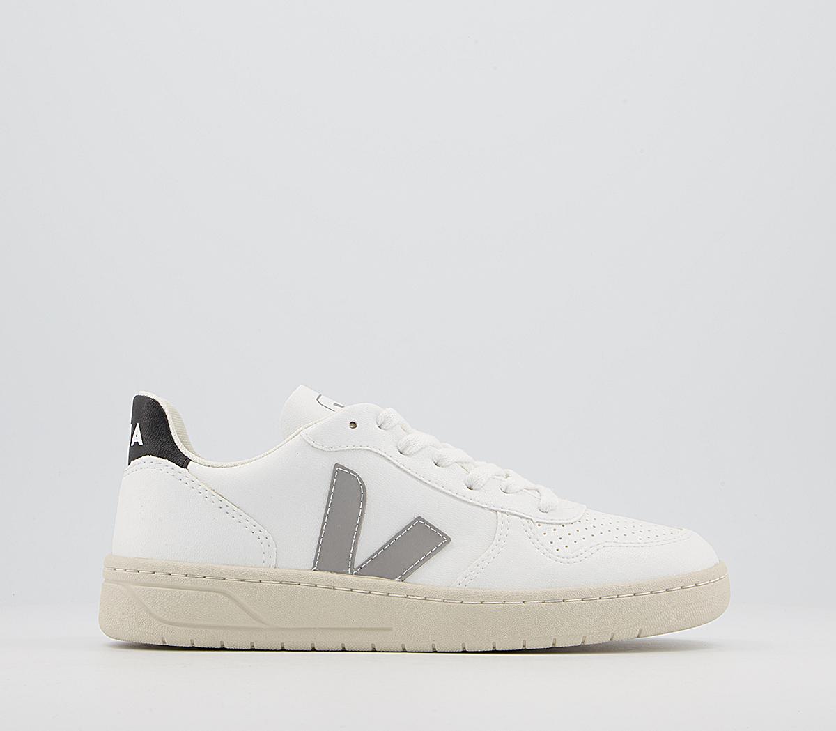 VEJAV-10 Trainers VEJAV-10 TrainersWhite Oxford Grey Black Vegan F