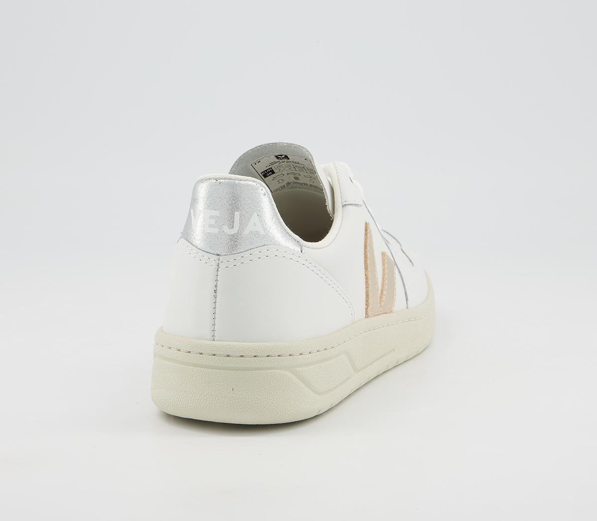 VEJA V-10 Trainers VEJA V-10 Trainers White Platine Silver F