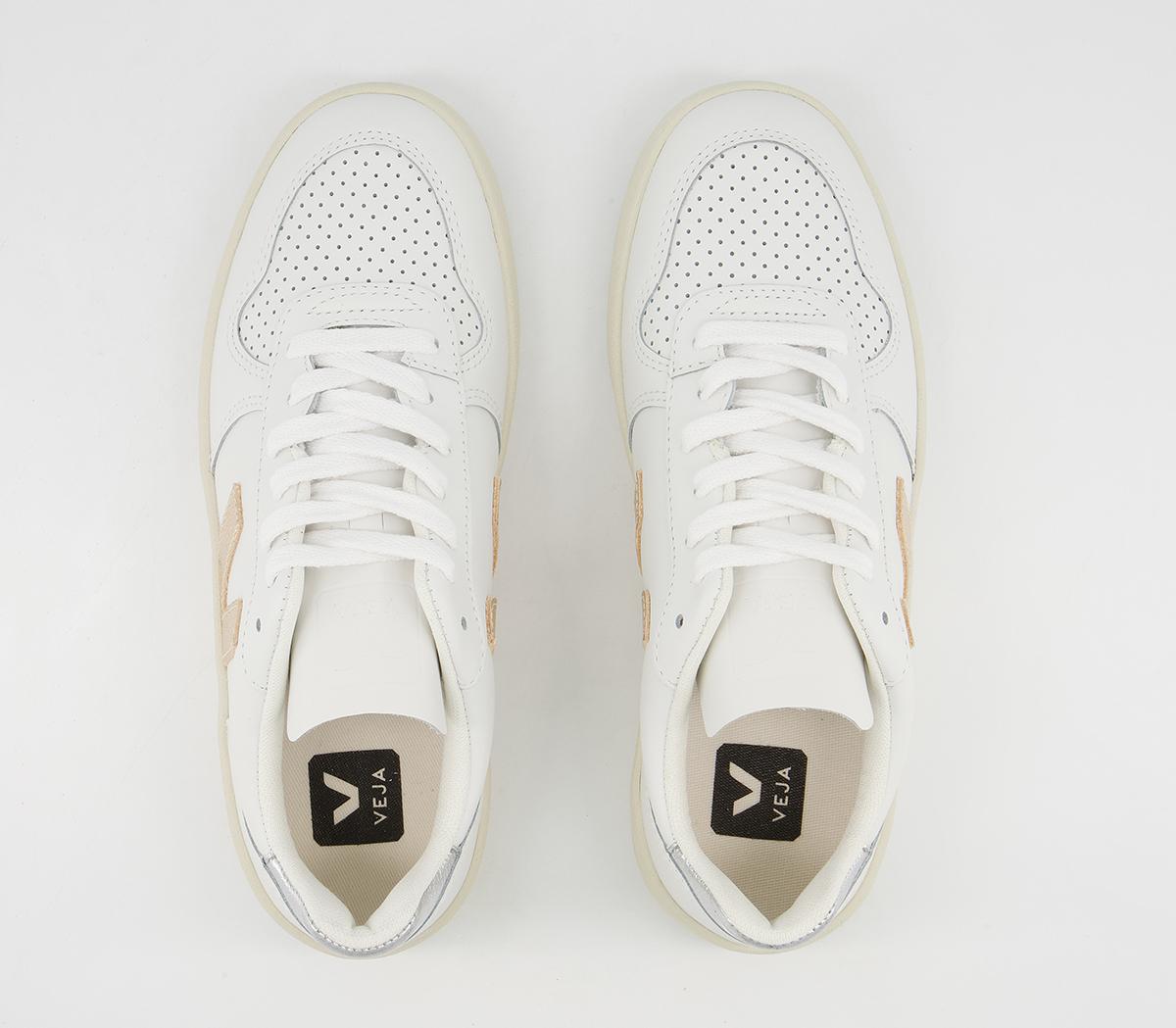 VEJA V-10 Trainers VEJA V-10 Trainers White Platine Silver F