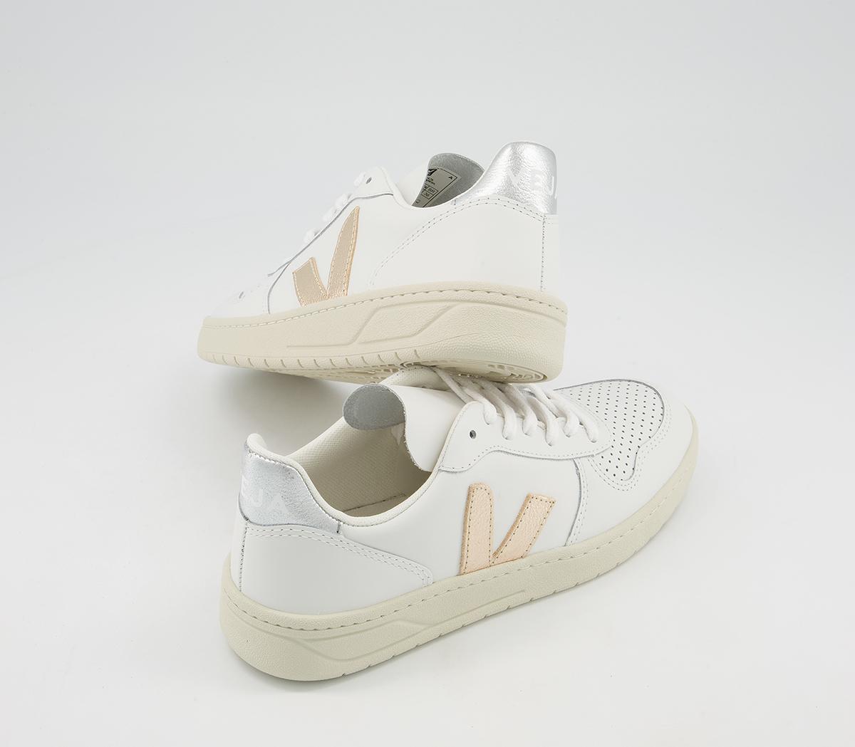 VEJA V-10 Trainers VEJA V-10 Trainers White Platine Silver F