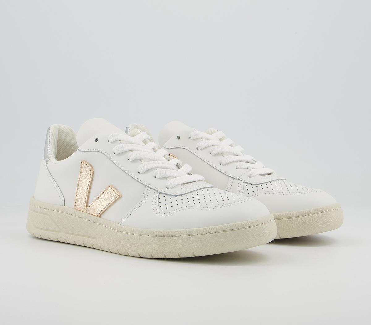 VEJA V-10 Trainers VEJA V-10 Trainers White Platine Silver F